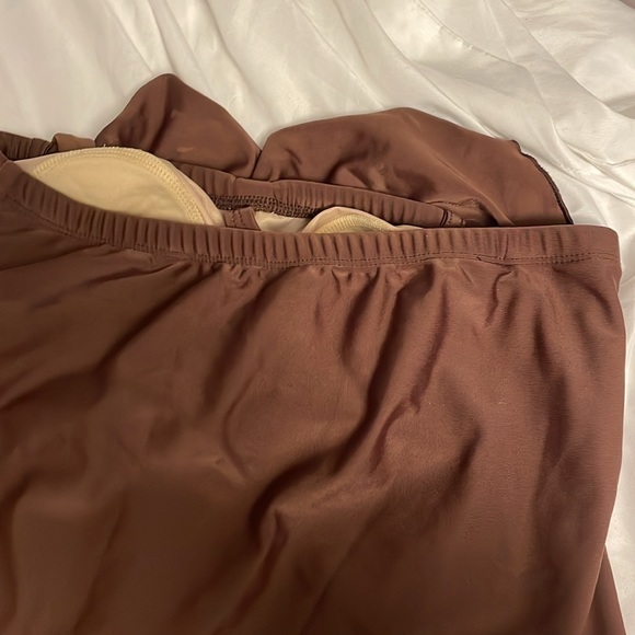 Brown strapless bikini - Picture 5 of 8